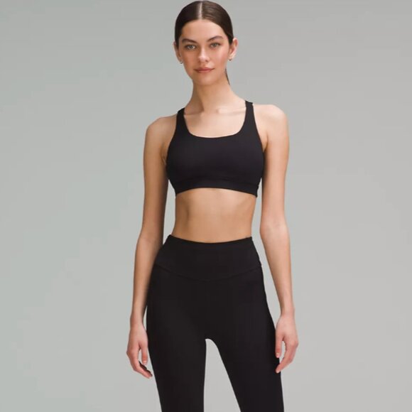 Lululemon Energy Bra - black size 8 - Picture 3 of 5